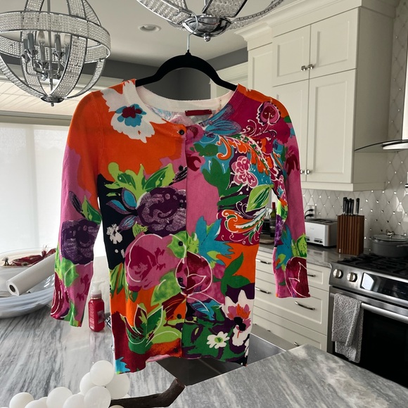 Red dressing rich sweater for the spring summer extra small - Picture 13 of 16